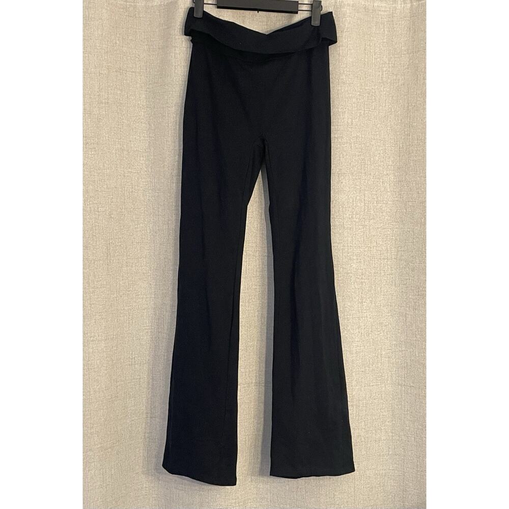 Garage Women’s Roll Waist Black Leggings Size Medium NWOT